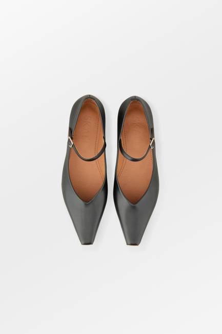 Pointy mary jane - Black