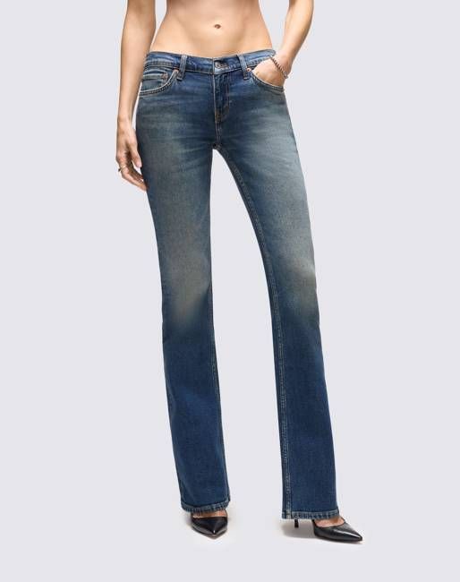 Comfort Stretch Low Rise Micro Boot - Smoke Water