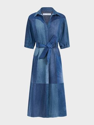 Willow Dress Denim Blue