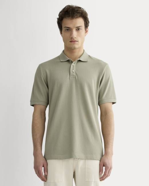 The Pique Polo | Eucalyptus