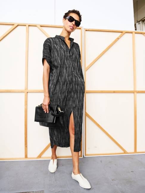 Long Aissa Shirt Dress