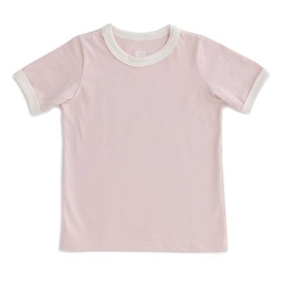 Ringer Tee - Solid Pink