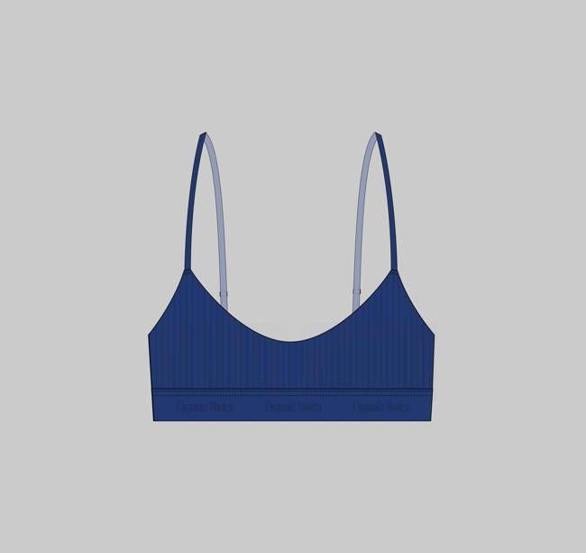 Core Rib Open Back Scoop Bralette