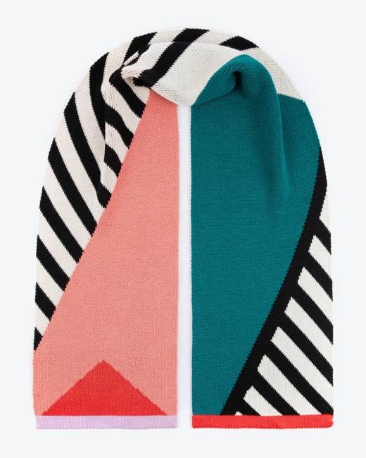 Miss Pompom Geo Scarf