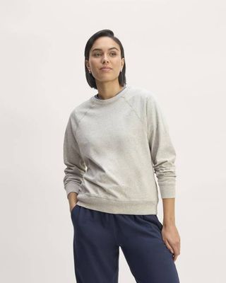 The Off-Duty Long-Sleeve Tee | Pale Heather Grey