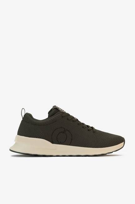 KHAKI KNITTED CONDE TRAINERS