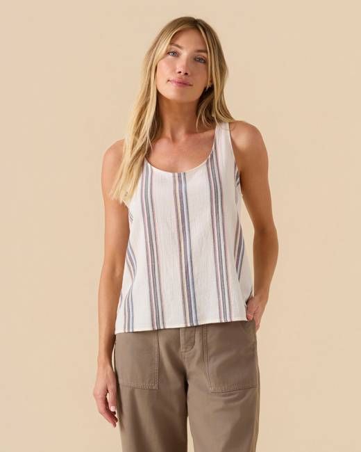 Windswept Gauze Tank