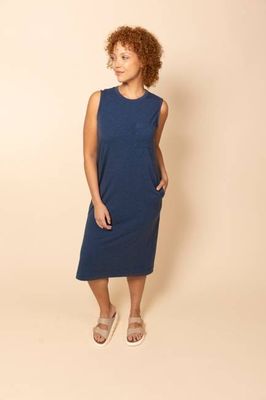 PREORDER: Sophie Tank Jersey Dress 2.0 - Heather Lake