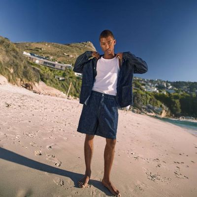 SHORTY Lightweight Hemp - Shorts - Raw Blue