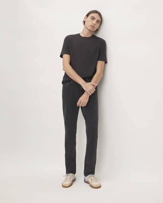 The Slim 4-Way Stretch Organic Jean | Uniform  | Washed Black