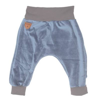 Mitwachsende Bio Nickihose Hygge mini, lichtblau - kaufen