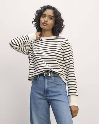 The Off-Duty Terry Crew | Bone / Black