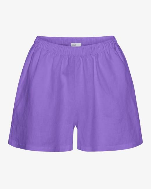 Linen Shorts - Ultra Violet