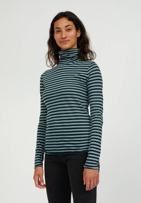 MALENAA STRIPES | deep lake-soft moss