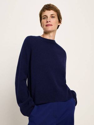 Cropped sweater (GOTS)