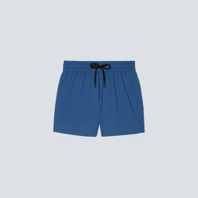 The Seersucker Boxer Short | Deep Blue