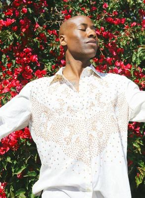 Unisex Page Shirt, natural cotton story