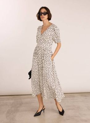 Bedrucktes Midikleid Lina