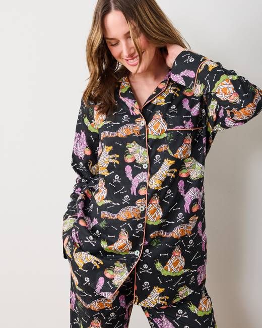 Monster Mash - Long PJ Set - Haunted House