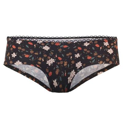 Bio Hipster Muster fleur noir (schwarz) - kaufen