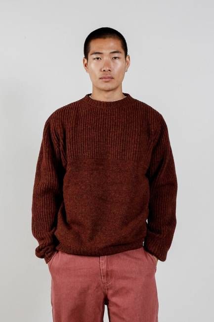 WEST Wool Jumper - Chestnut