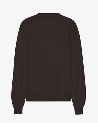 Organic Oversized Crew - Coffee Brown