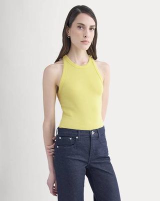 Luxe Rib Racerback Tank | Celandine