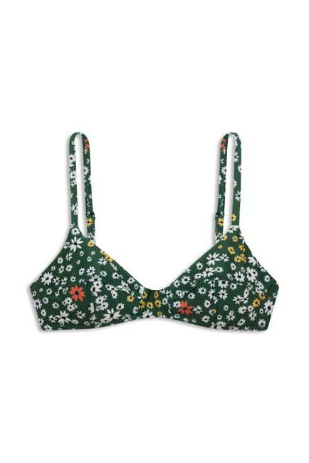 Simone Retro Top in Eden Daisy