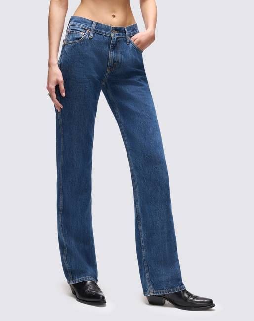 90s Mid Rise Loose - Rustic Indigo