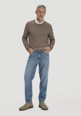 MADS Relaxed Tapered Jeans aus reinem Bio-Denim