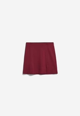VANJARAA MINI SKIRT | velvet red