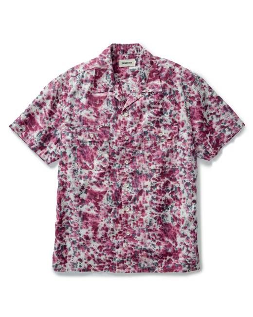 The Short Sleeve Carter in Hibiscus