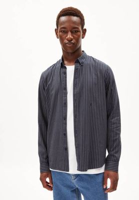 QUAASA STRIPES | night sky-stoney beige