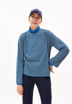 MARYNAA MINI STRIPE | warm blue-light cloudberry