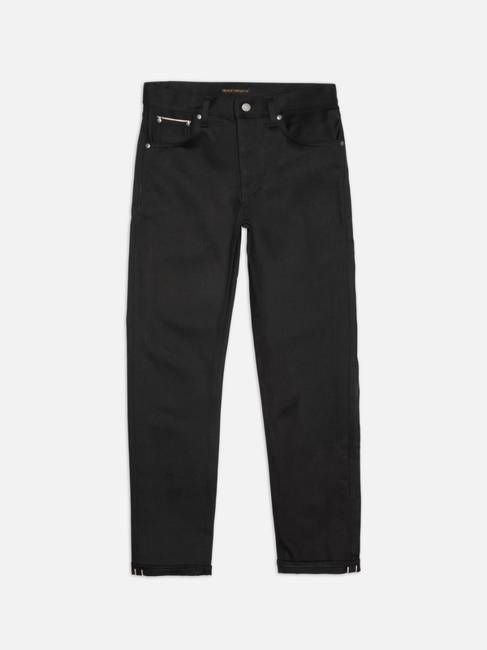 Solid Ollie Dry Black Selvage | Nudie Jeans