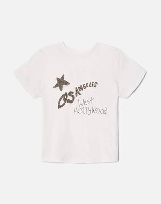Classic Tee LA WeHo - Vintage White