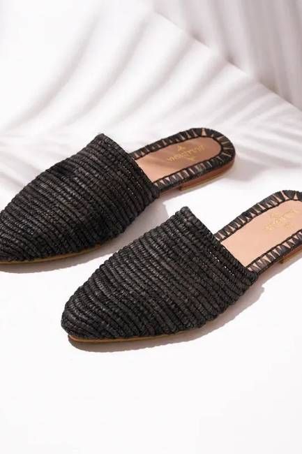 Babouche Women's Slip-Ons Black