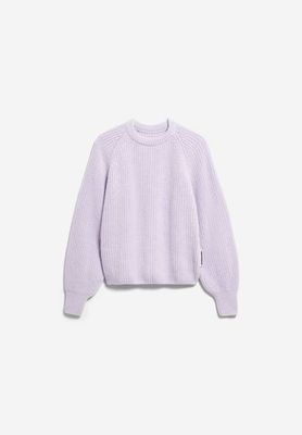 RIB KNIT SWEATER| moonlit lilac
