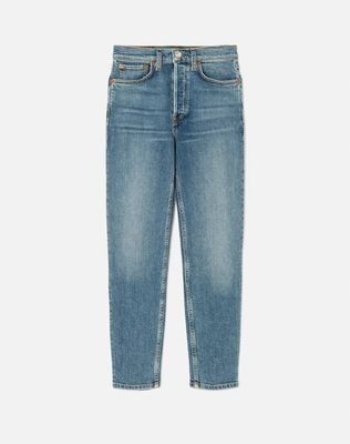 Comfort Stretch High Rise Ankle Crop - Mid 70s