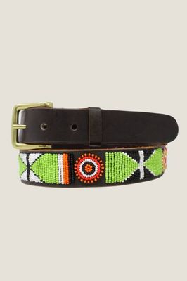 Unisex Lakuru Belt | Green/Orange/Red