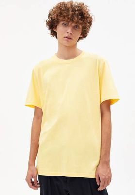MAARKOS T-SHIRT | strohgelb