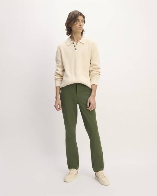 The Performance Chino | Uniform | Deep Moss Green | Slim