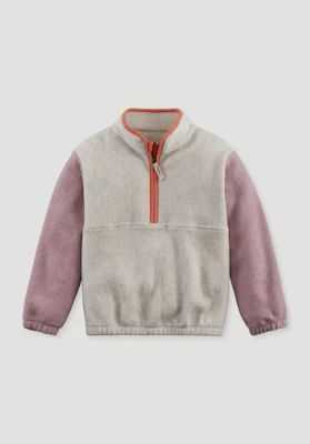 Fleece sweatshirt made from pure organic cotton