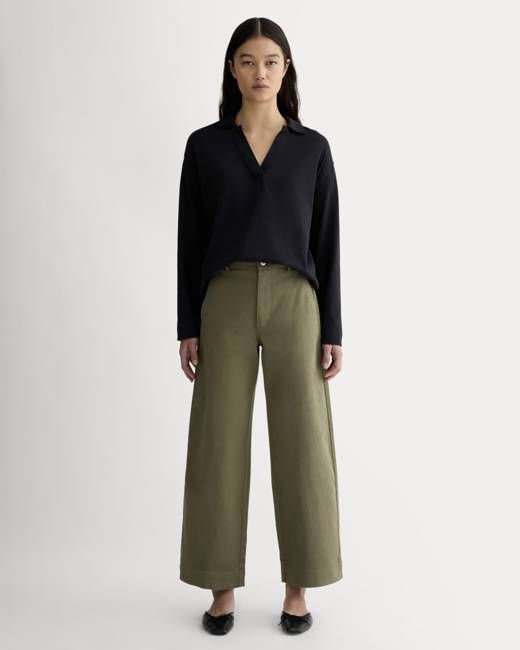 The Utility Wide-Leg Pant | Kalamata
