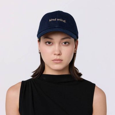 kind mind Cap - Dark Blue