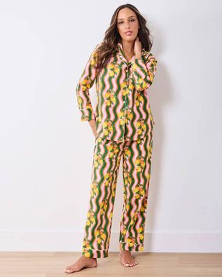 Lemon Twist - Tall Long PJ Set - Limoncello