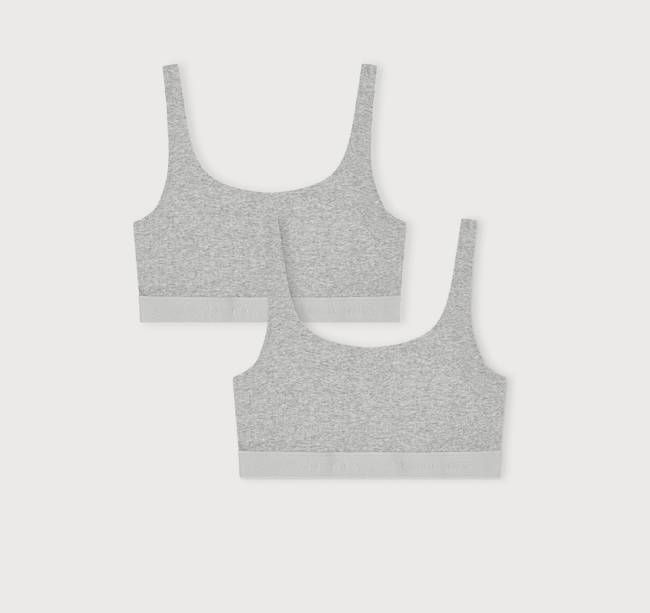 Core Rib Tank Bralette 2-Pack