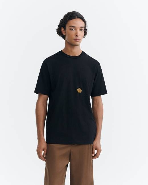 Thinking Mu Black Pocket Sonne Zach P T-Shirt