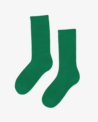 Organic Active Sock - Kelly Green