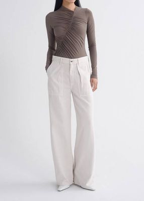 Low Curve Utility Jean (Flyweight) in Bone
